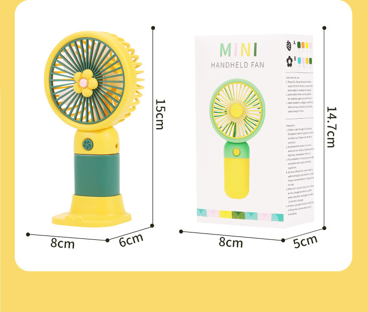 Mini Portable USB Fan – Rechargeable Handheld Cooling Fan - Image 8