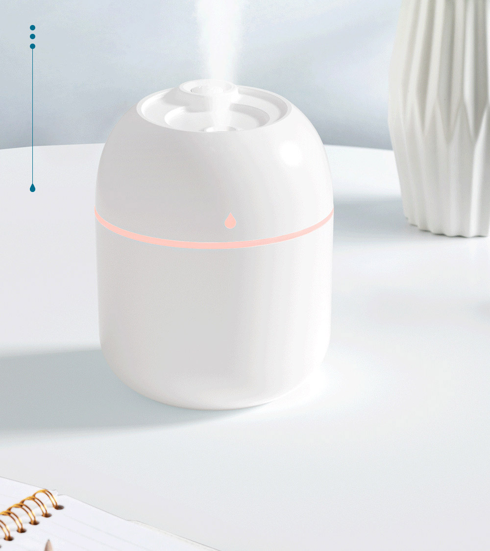 Mini USB Humidifier – Ultrasonic Air Humidifier with LED Night Light - Image 4