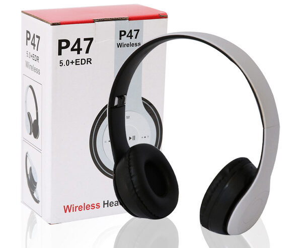 P47 Wireless Headphones – Foldable Stereo Headset with Deep Bass - Image 2